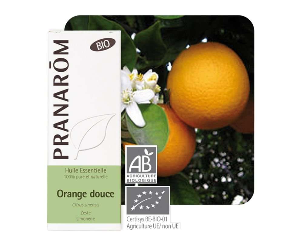 Huile essentielle d'Orange douce bio (Citrus Sinensis)