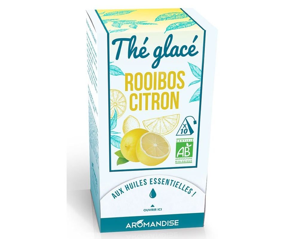 Rooibos bio on the road again - thé rouge mangue menthe citron