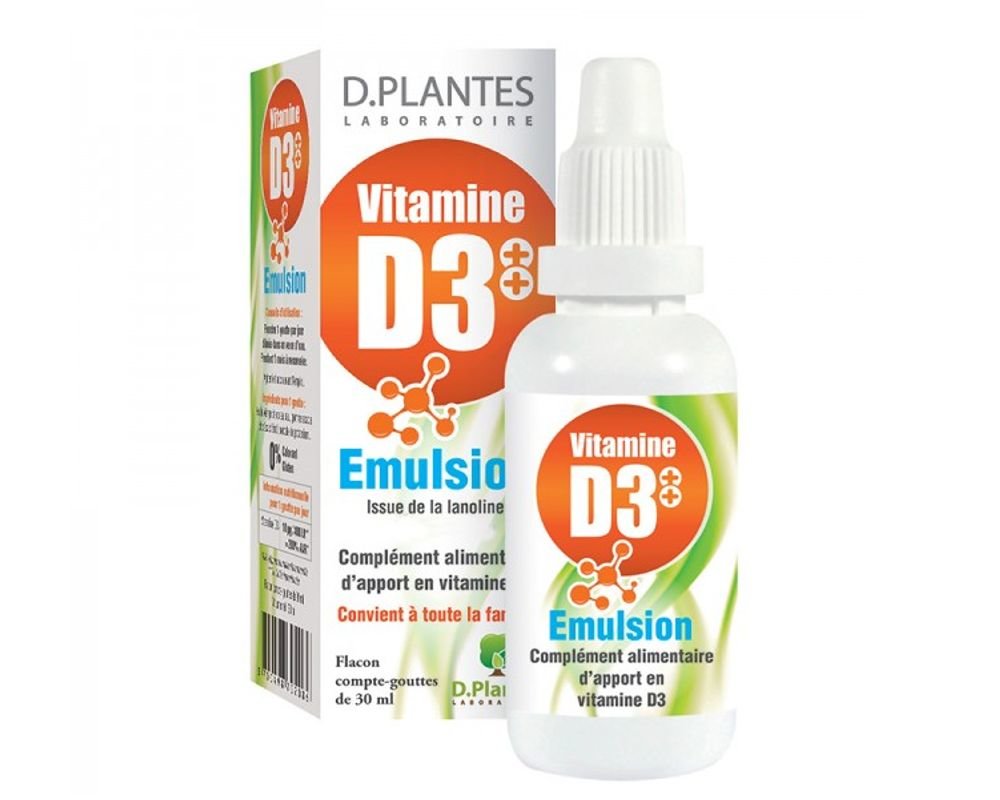 gevechten Spelling importeren Vitamin D3 ++ Emulsion - D. Plants - 30 ml