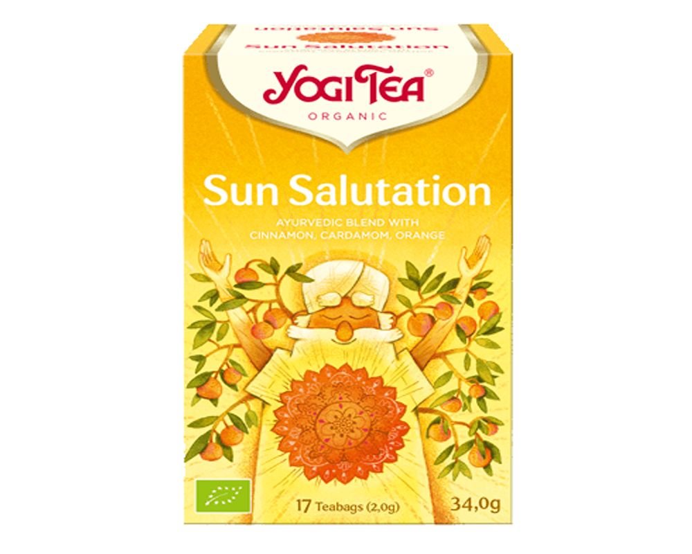 Sun Salutation Infusion Ayurvédique 20 Sachets Yogi Tea