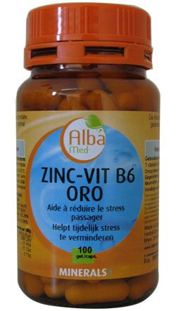 Zinc Vit B6, 100 capsules