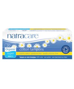 Regular Organic Cotton Tampons with Applicator - Natracare