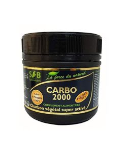 Charbon Vegetal Actif - 120 Gélules - SFB - La Vie Naturelle