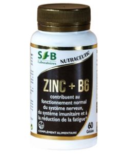 Zinc B6 60 Gélules