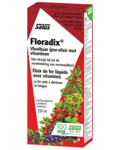 Floradix Fer + Plantes 250 Ml Salus