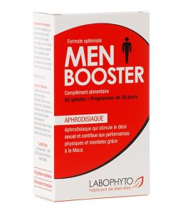 Men Booster - Aphrodisiaque masculin naturel 60 gélules - LaboPhyto